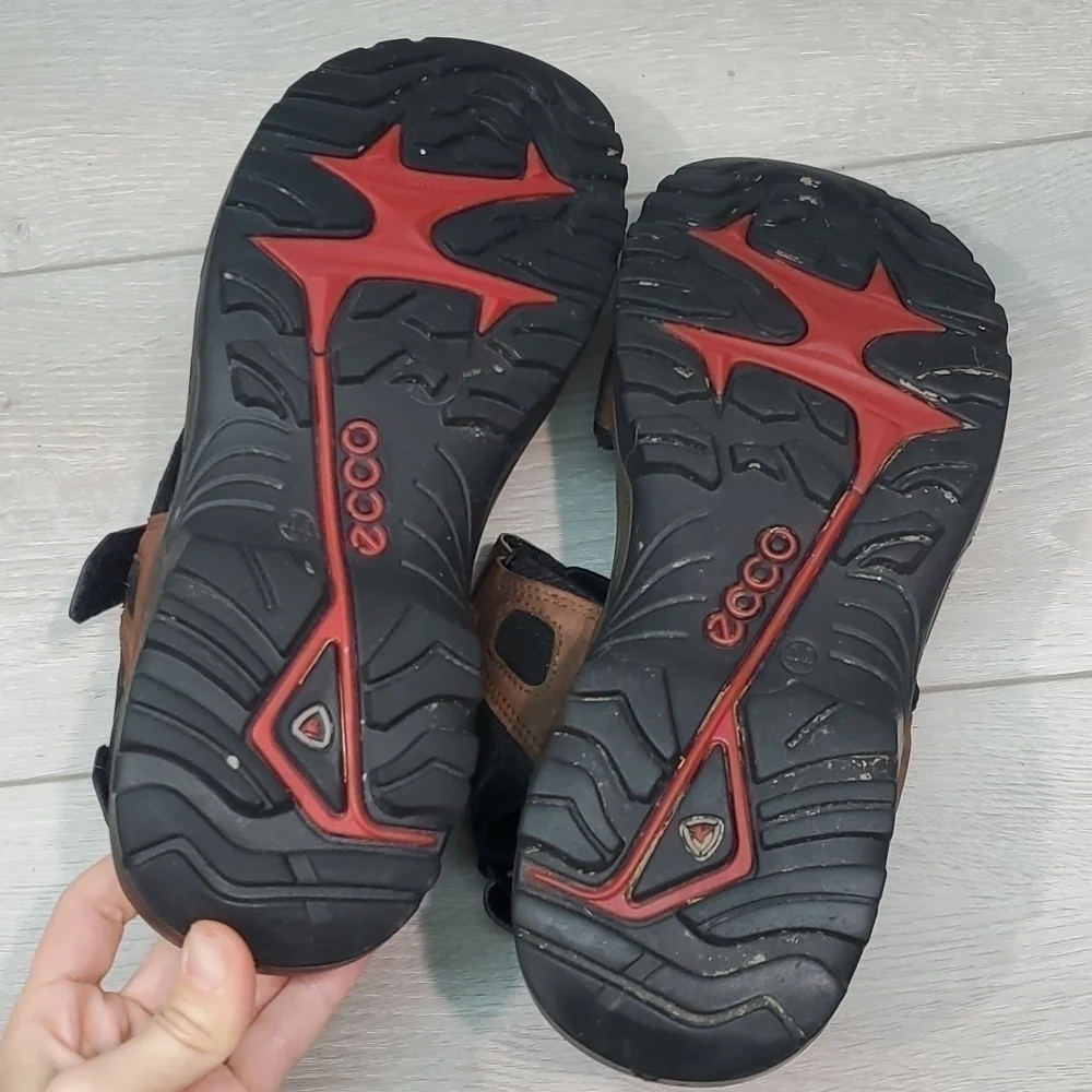 Ecco Mens Yucatan Outdoor Hiking Comfort Sandals shoes sz 44/10-10.5